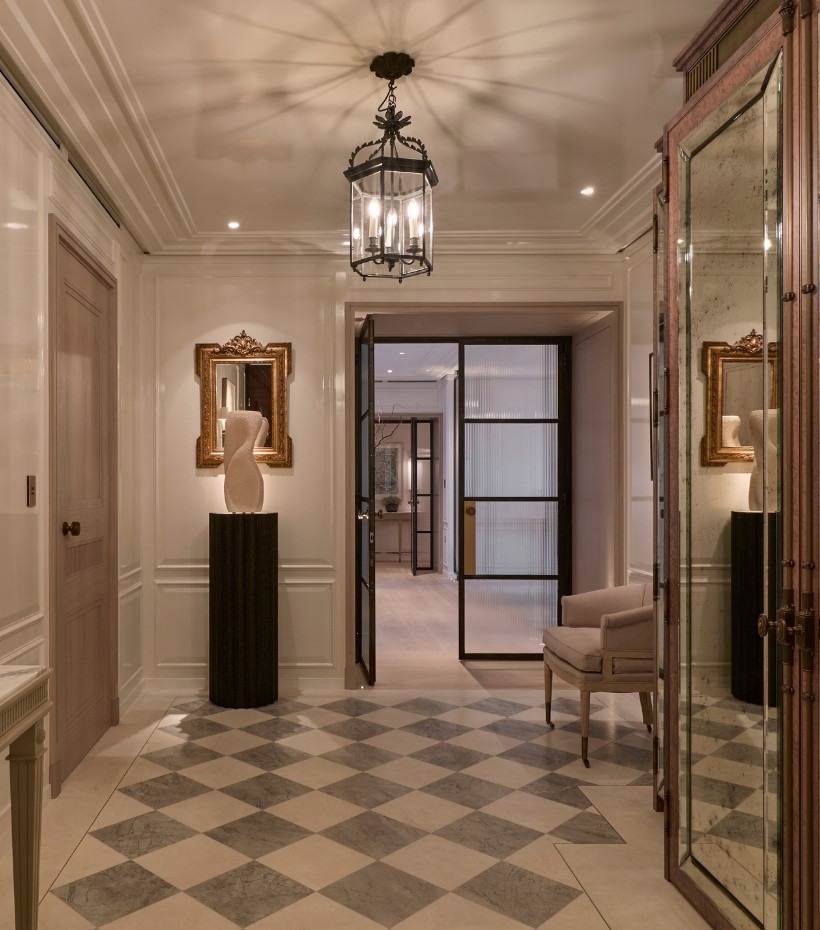 Interior detail from Peninsula Apartment